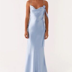 Peppermayo Light Blue Maxi Dress